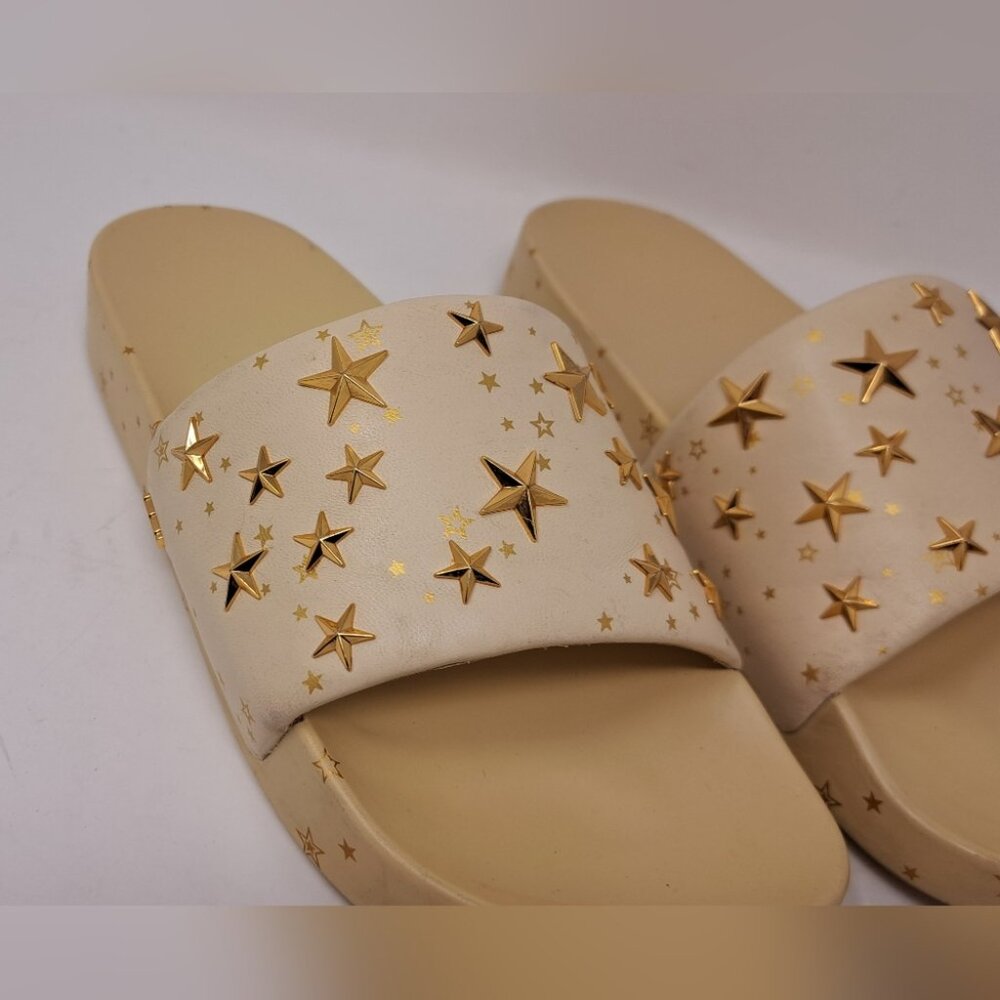 Tory Burch Women's Star Studded Sandals Slides Leather 8 US - Picture 6 of 16